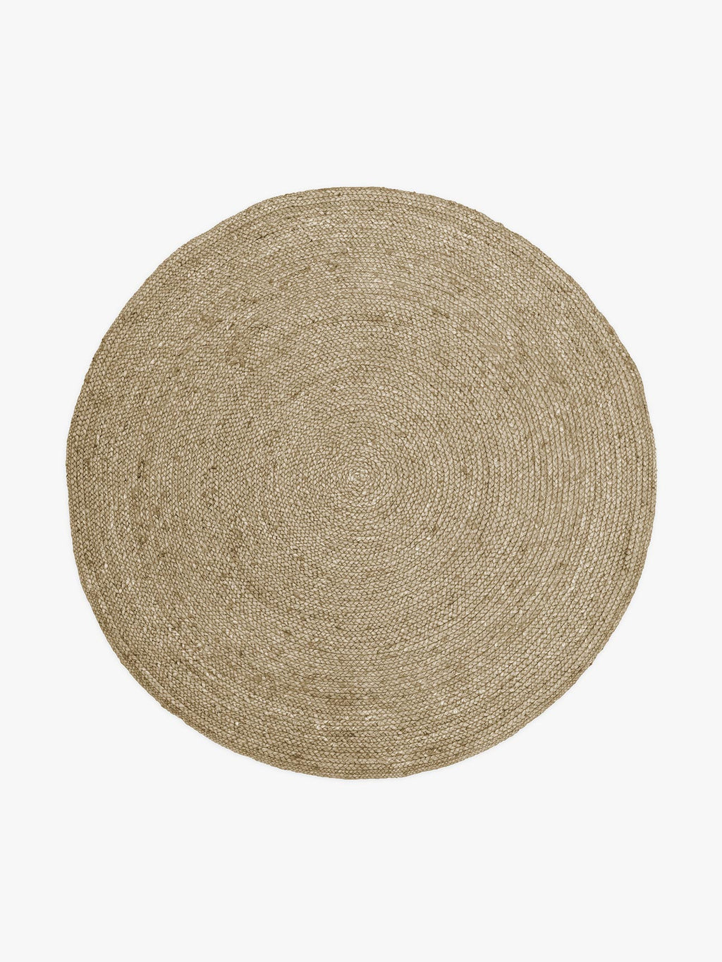 Jute Round Rug in Natural