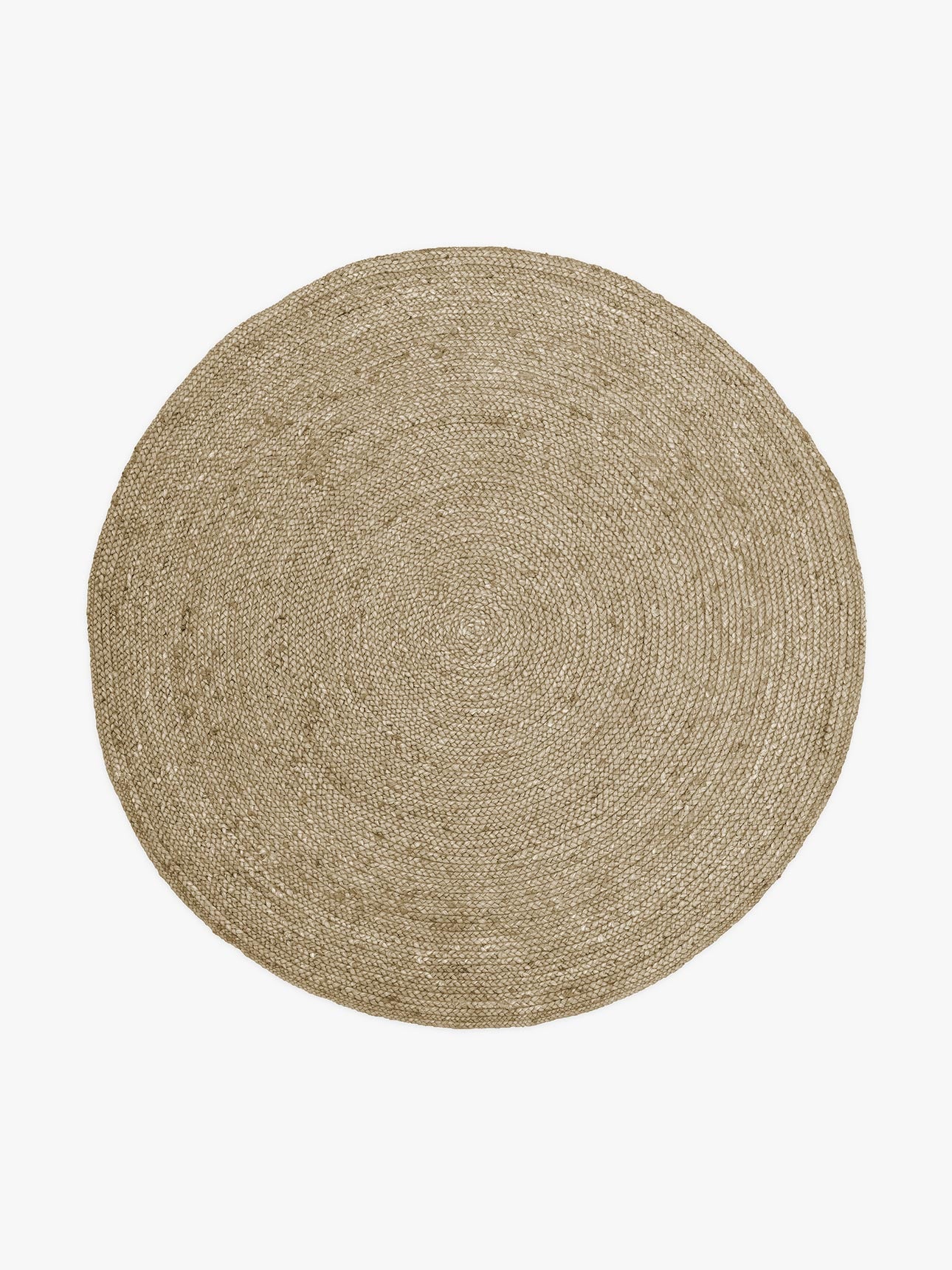 Jute Round Rug in Natural