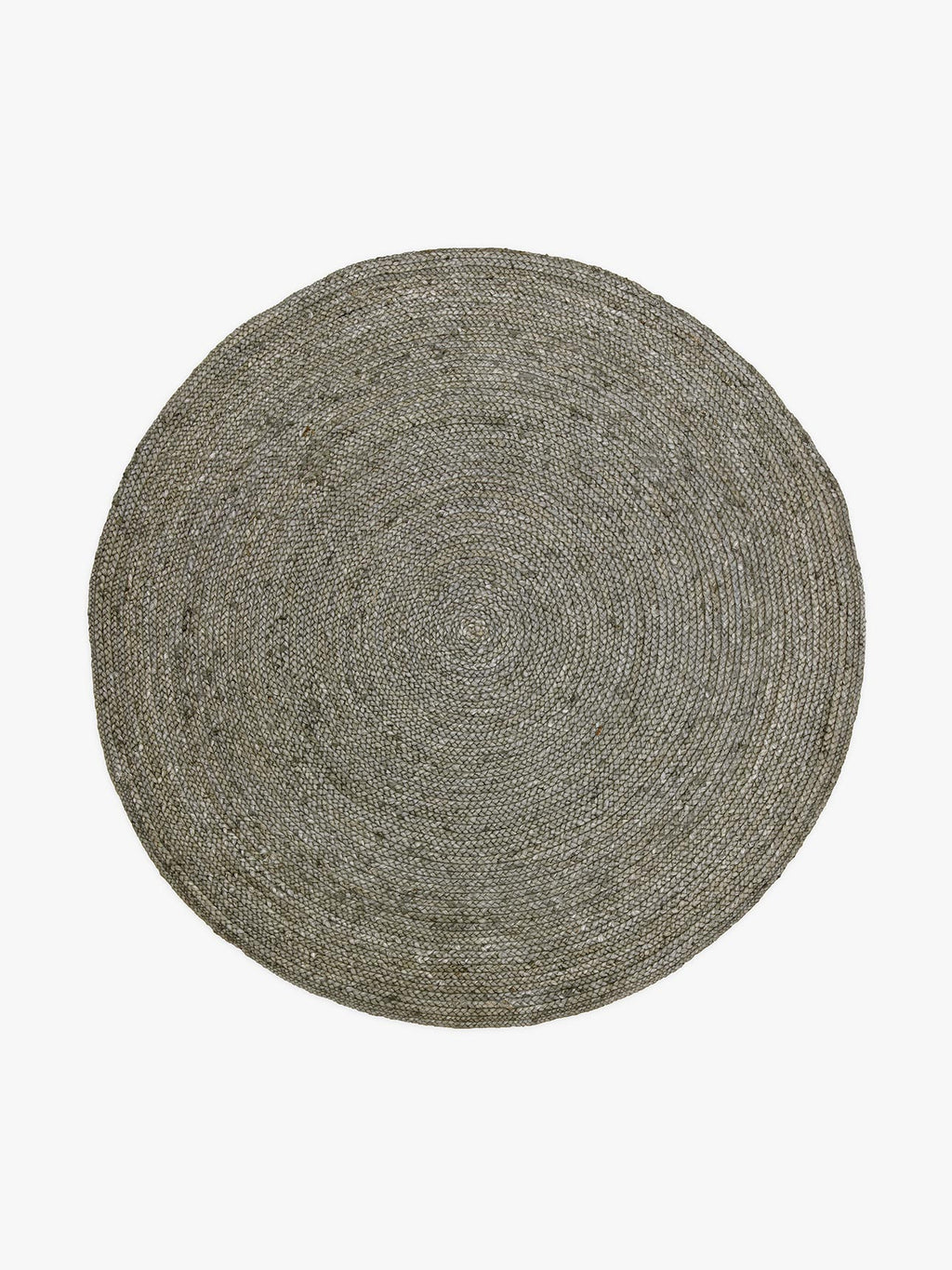 Jute Round Rug in Riverstone