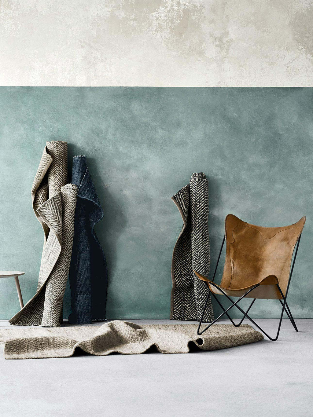 Jute Hall Runner in Riverstone