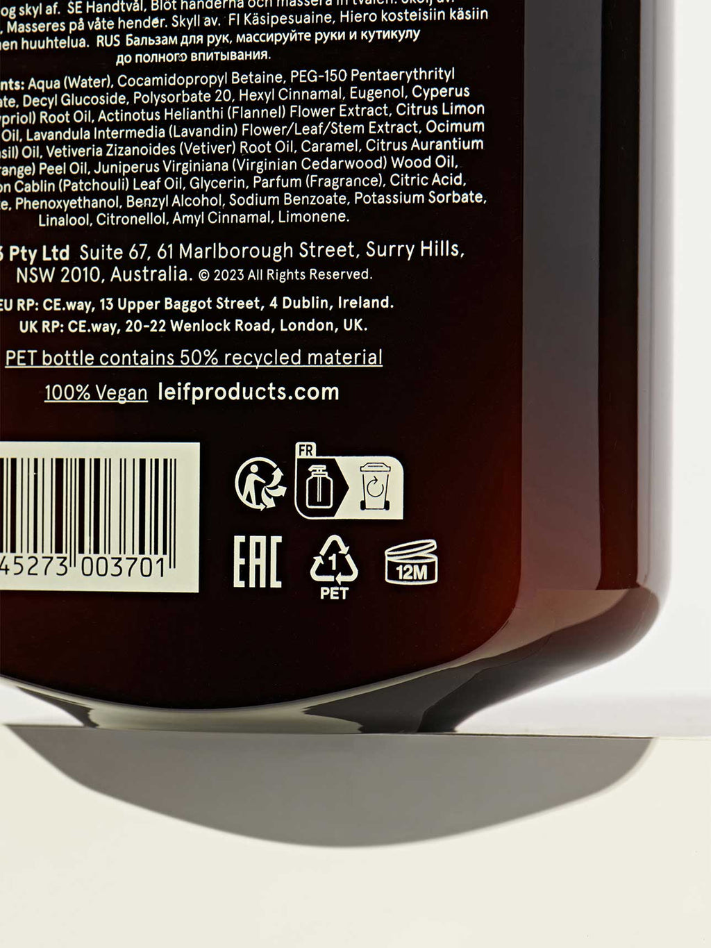 Flannel Flower Hand Wash - 500mL