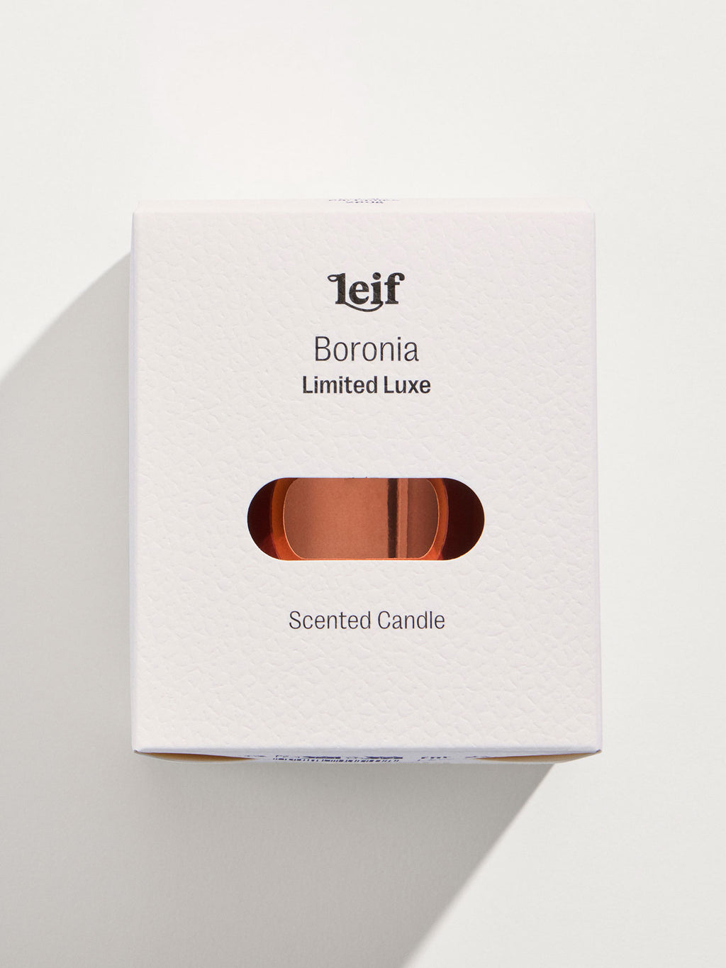 Limited Luxe Rose Gold Boronia Scented Candle