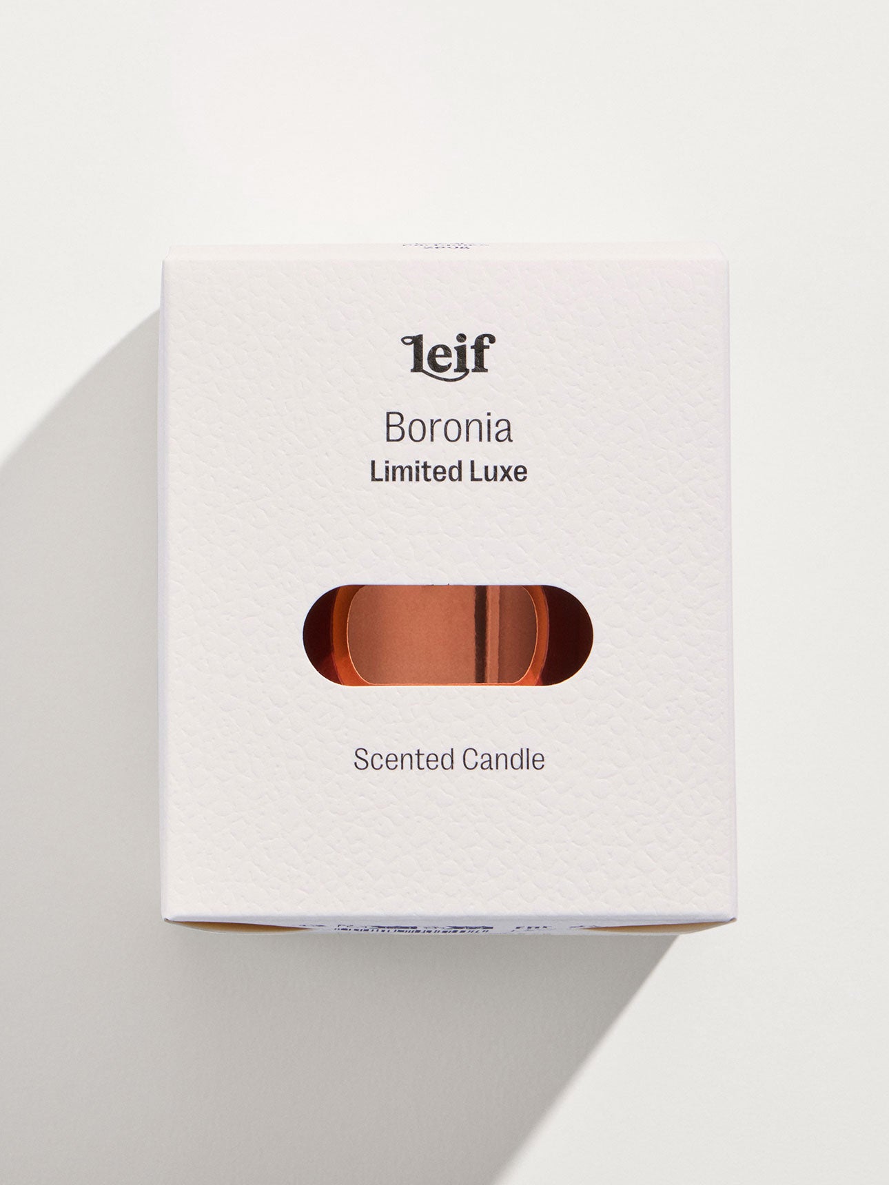Limited Luxe Rose Gold Boronia Scented Candle