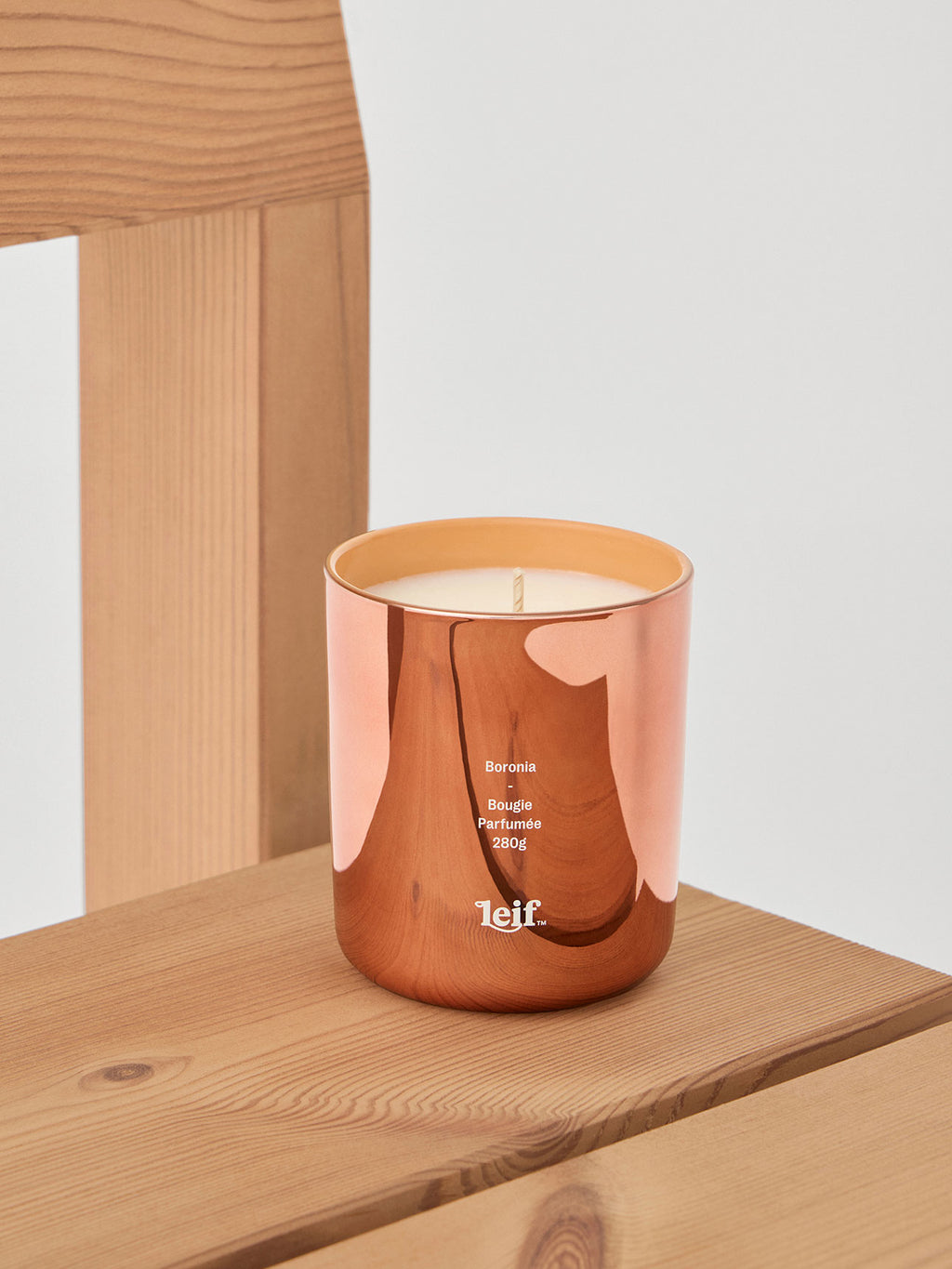 Limited Luxe Rose Gold Boronia Scented Candle