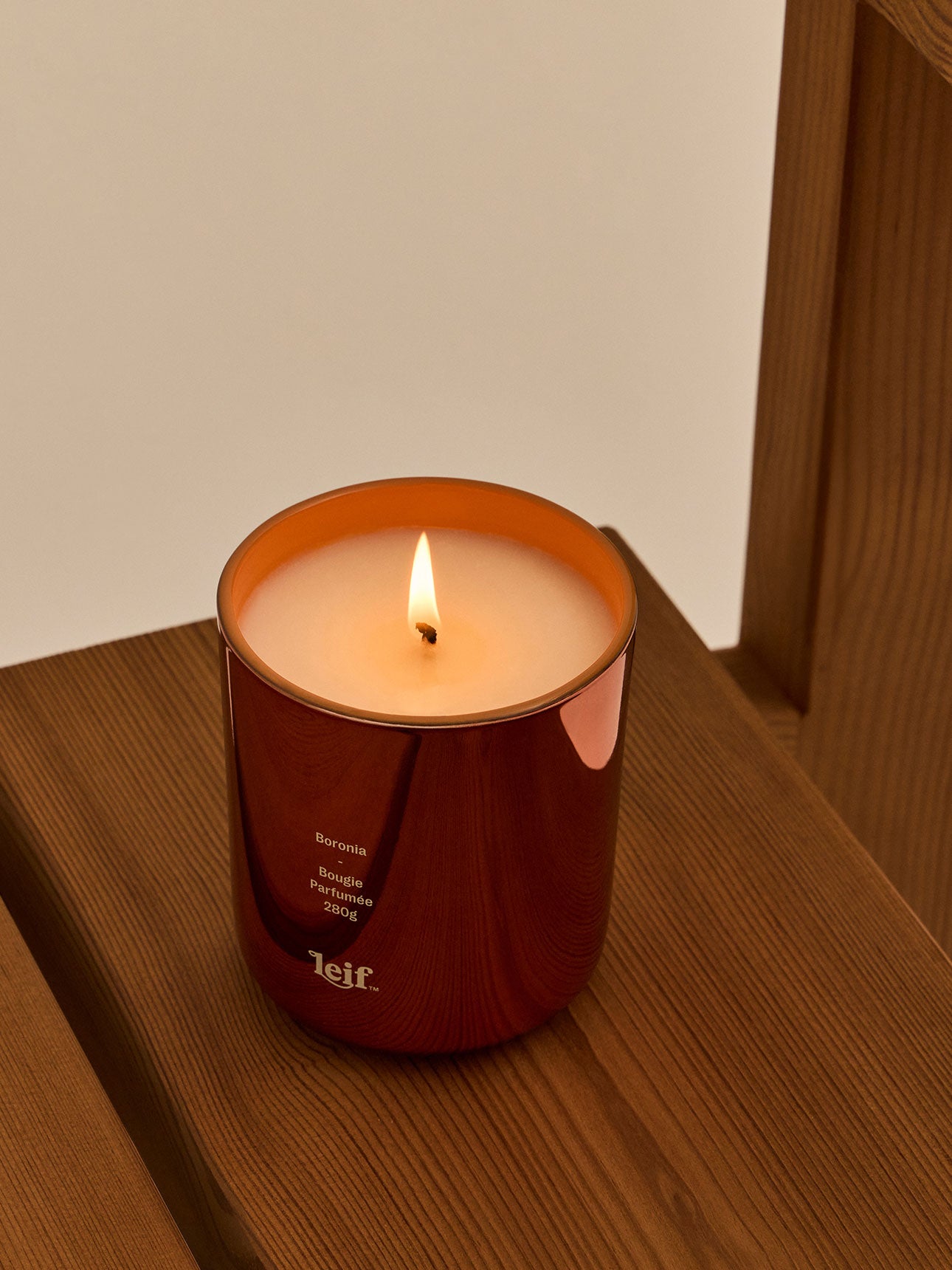 Limited Luxe Rose Gold Boronia Scented Candle