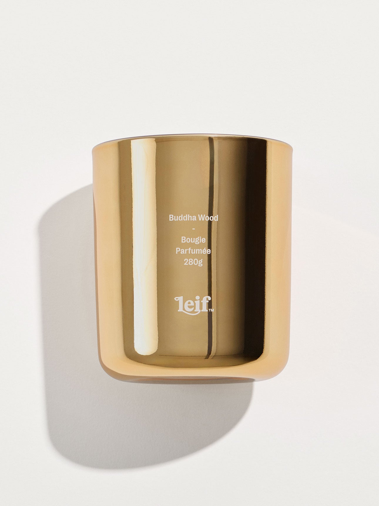 Limited Luxe Gold Buddha Wood Scented Candle