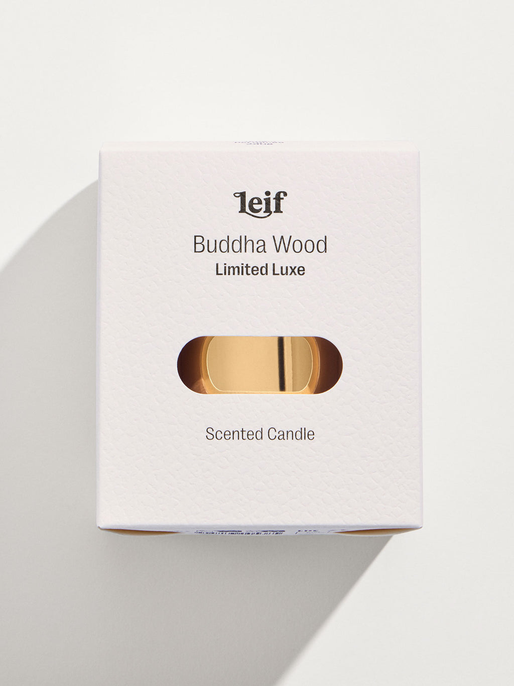 Limited Luxe Gold Buddha Wood Scented Candle