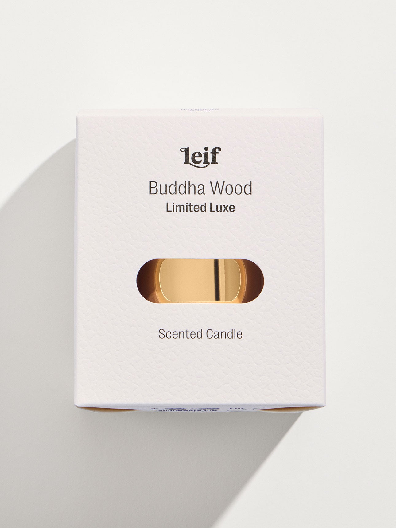 Limited Luxe Gold Buddha Wood Scented Candle