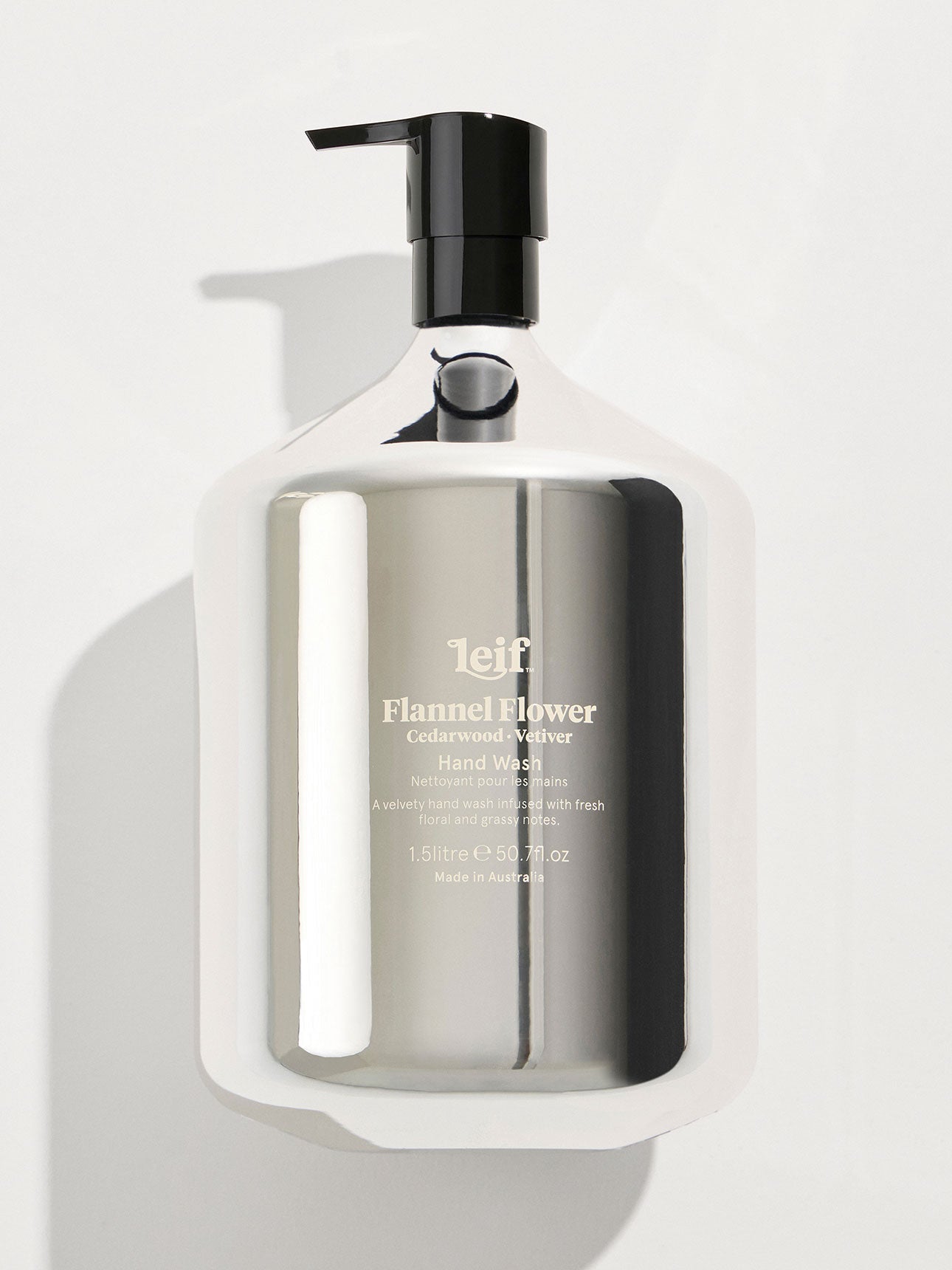 Limited Luxe Silver Flannel Flower Hand Wash Magnum - 1.5L