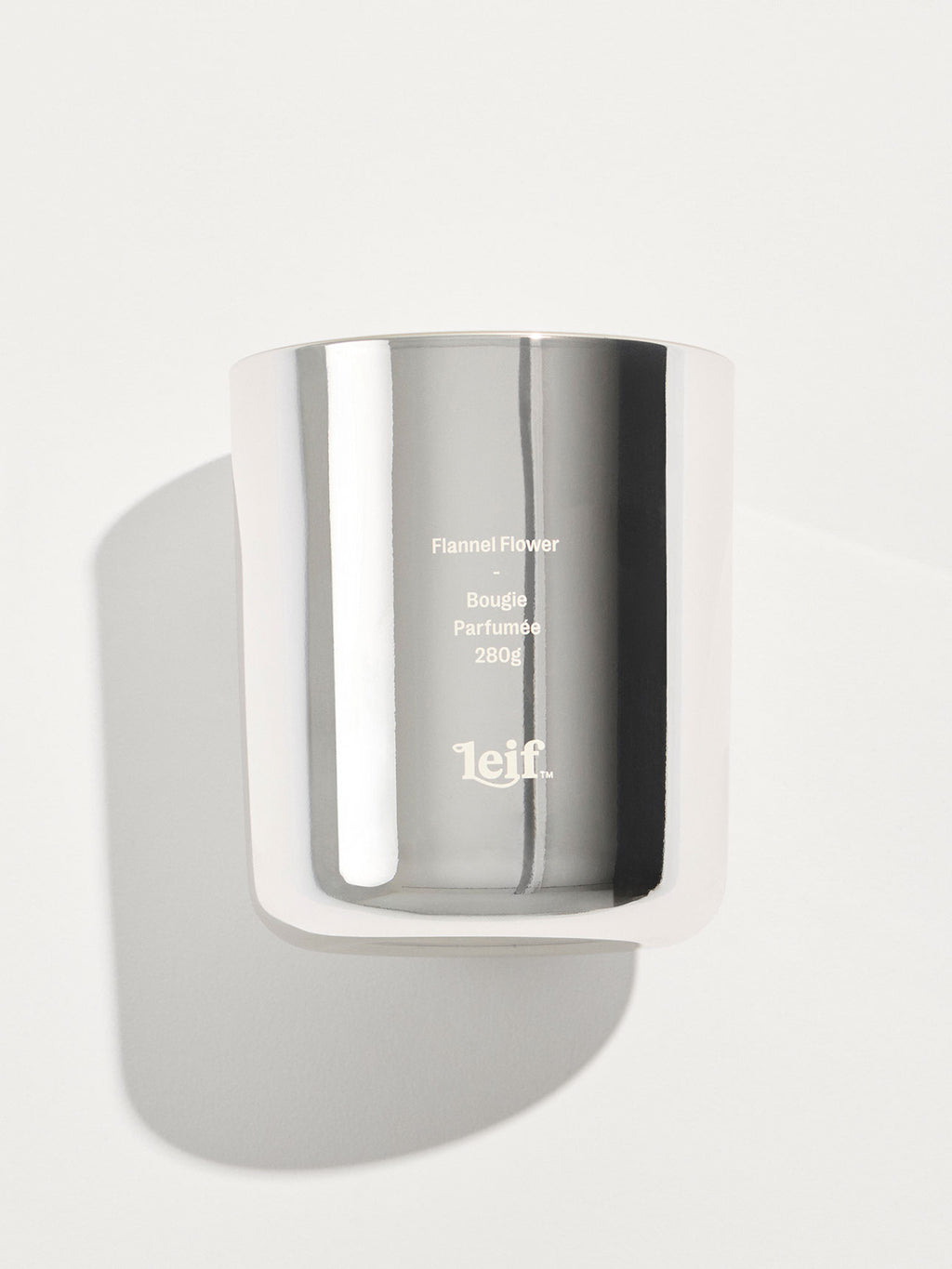 Limited Luxe Silver Flannel Flower Scented Candle