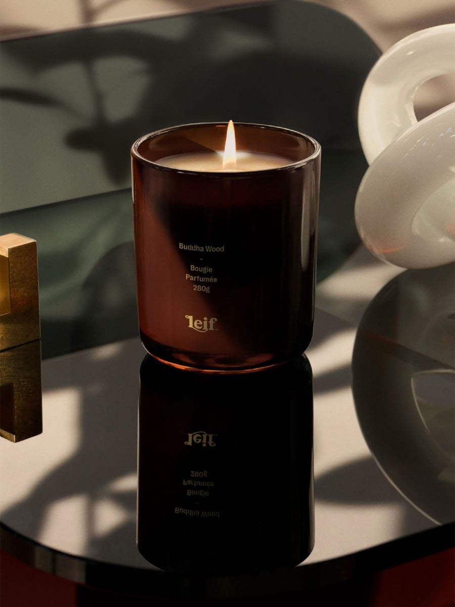 Buddha Wood Scented Candle