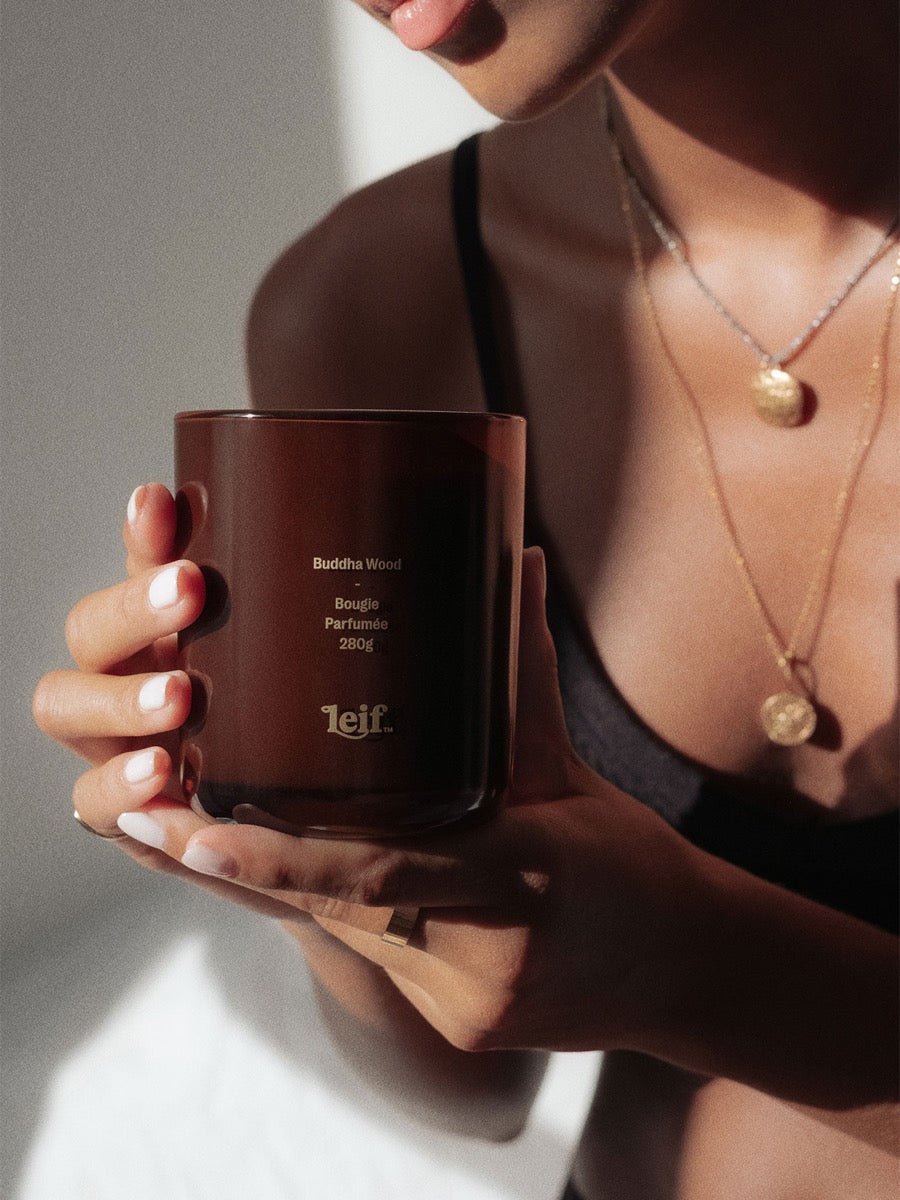Buddha Wood Scented Candle