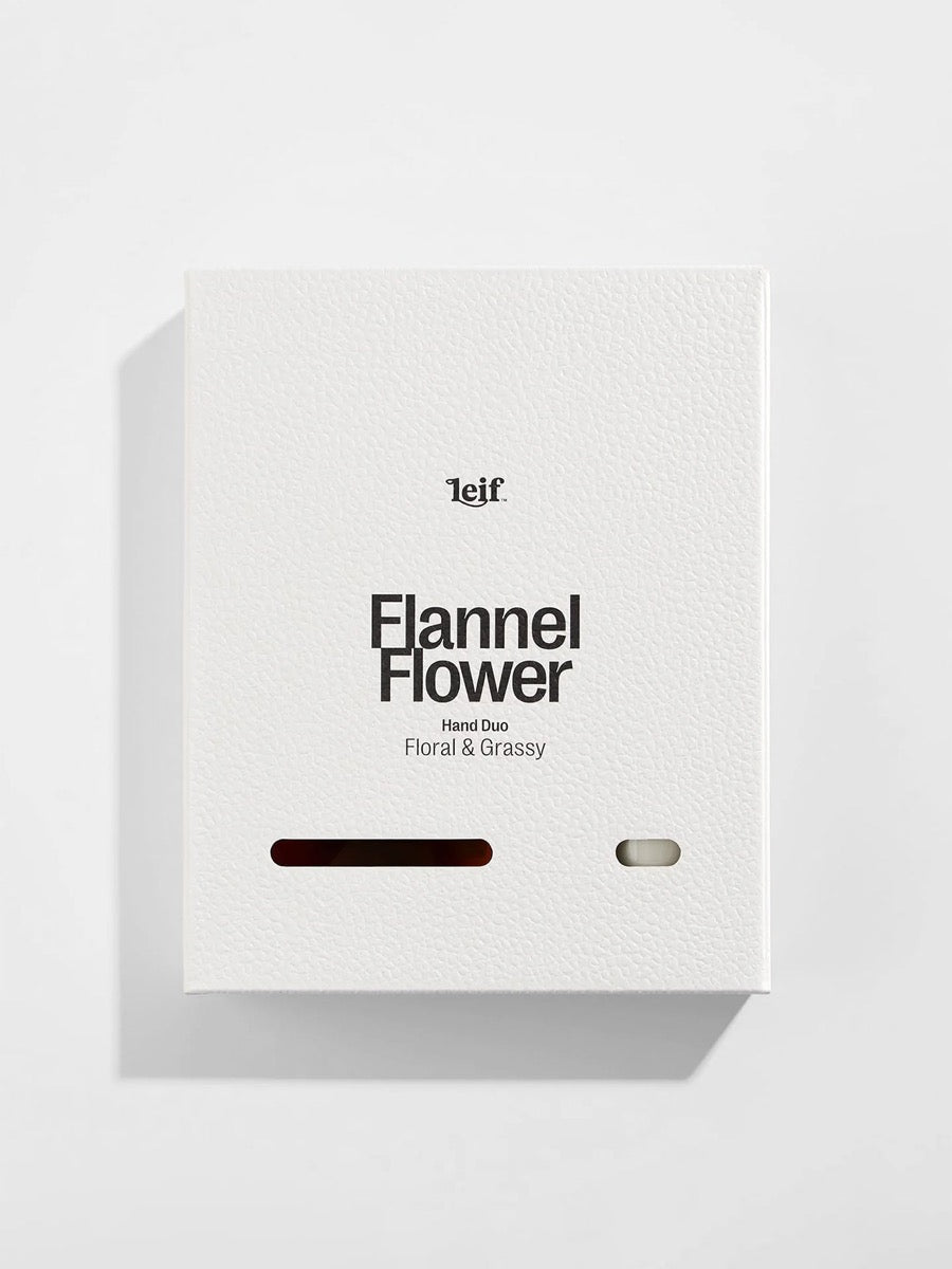 Flannel Flower Hand Duo Set - Small