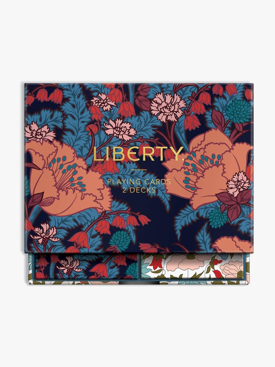 Liberty London Floral Playing Cards - Set of 2