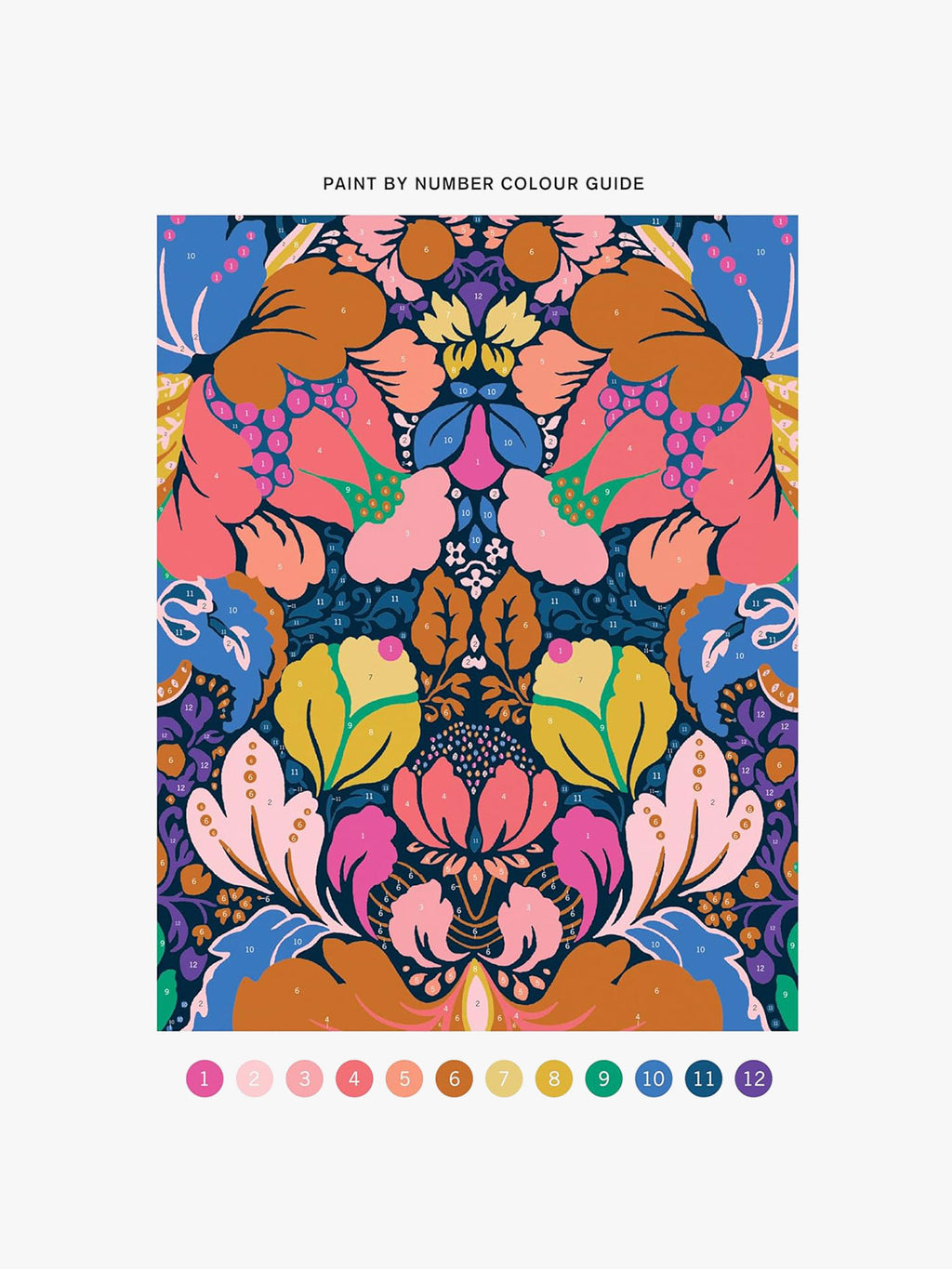 Liberty London Glastonbury Paint By Number Kit
