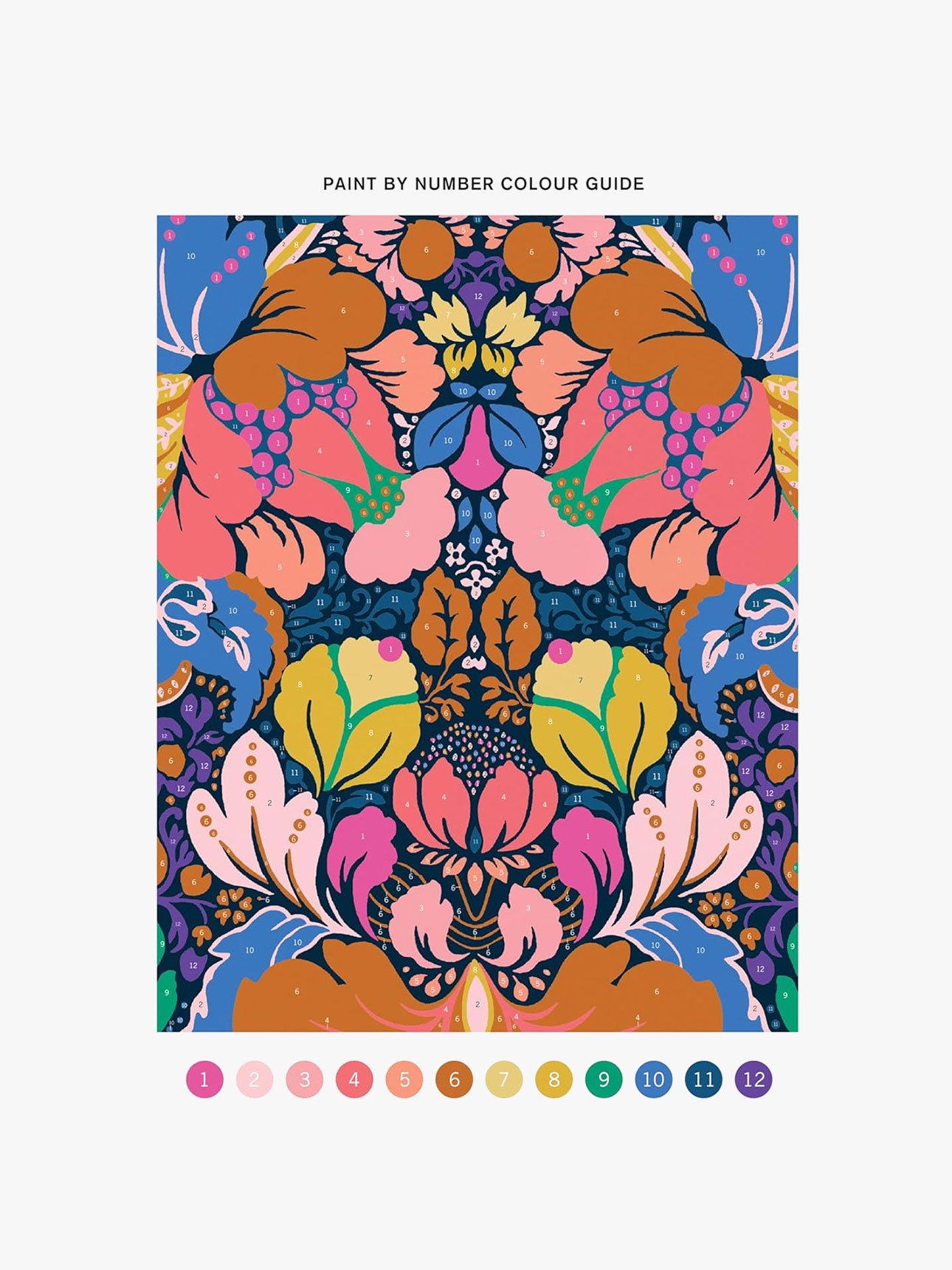 Liberty London Glastonbury Paint By Number Kit