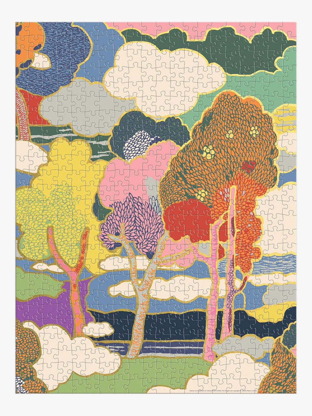Liberty London Prospect Road Book Puzzle - 500pc
