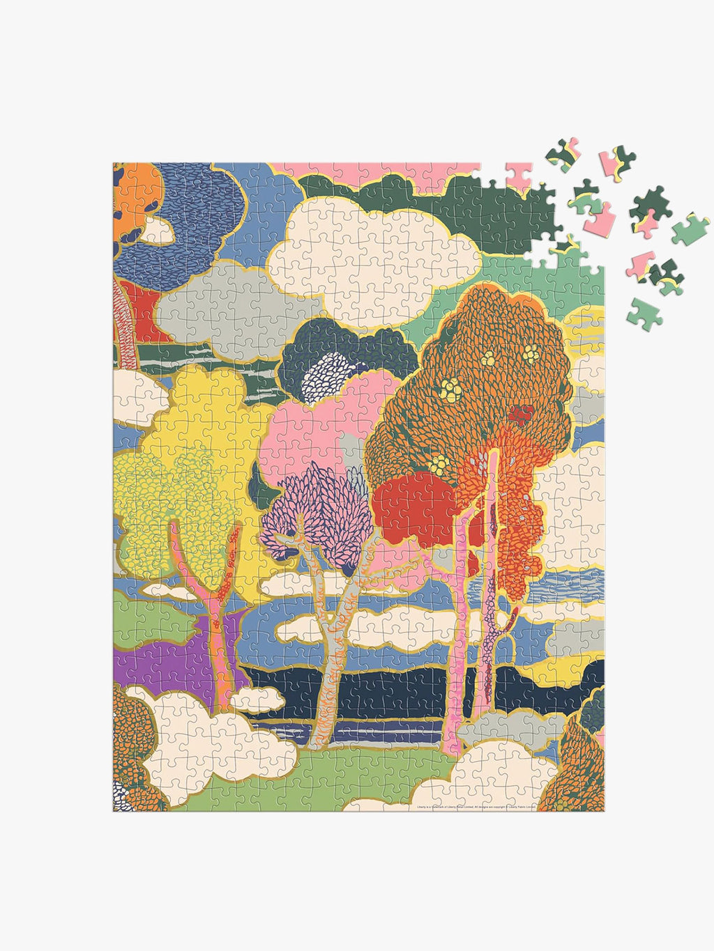 Liberty London Prospect Road Book Puzzle - 500pc