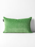Luxury Velvet Rectangle Cushion in Emerald
