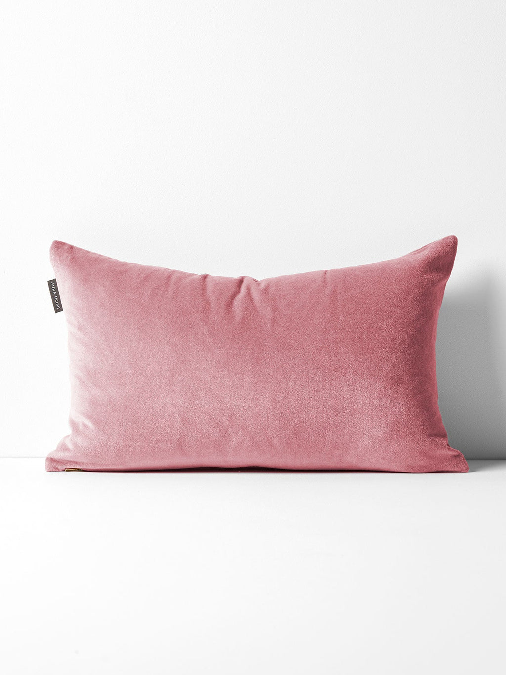 Luxury Velvet Rectangle Cushion in Orchid