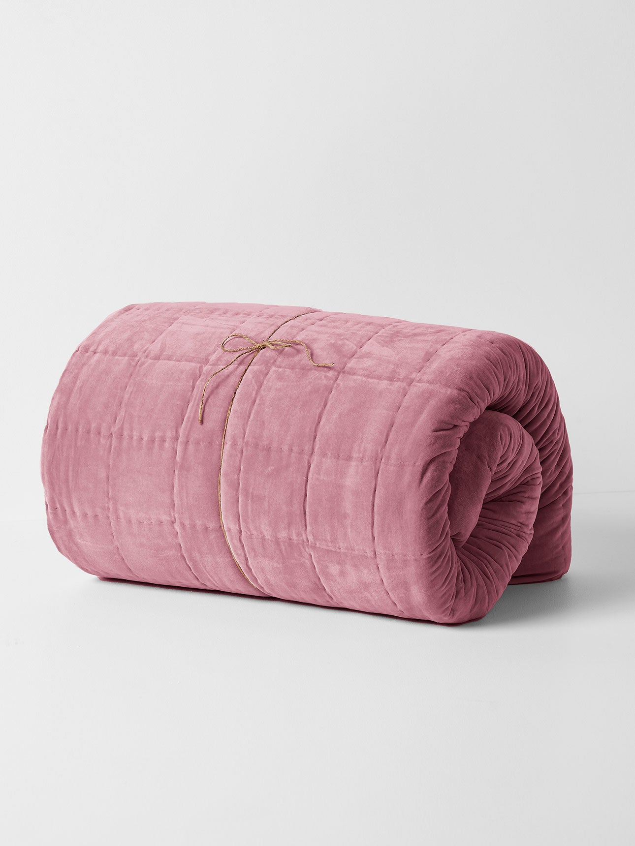 Luxury Velvet Coverlet in Orchid