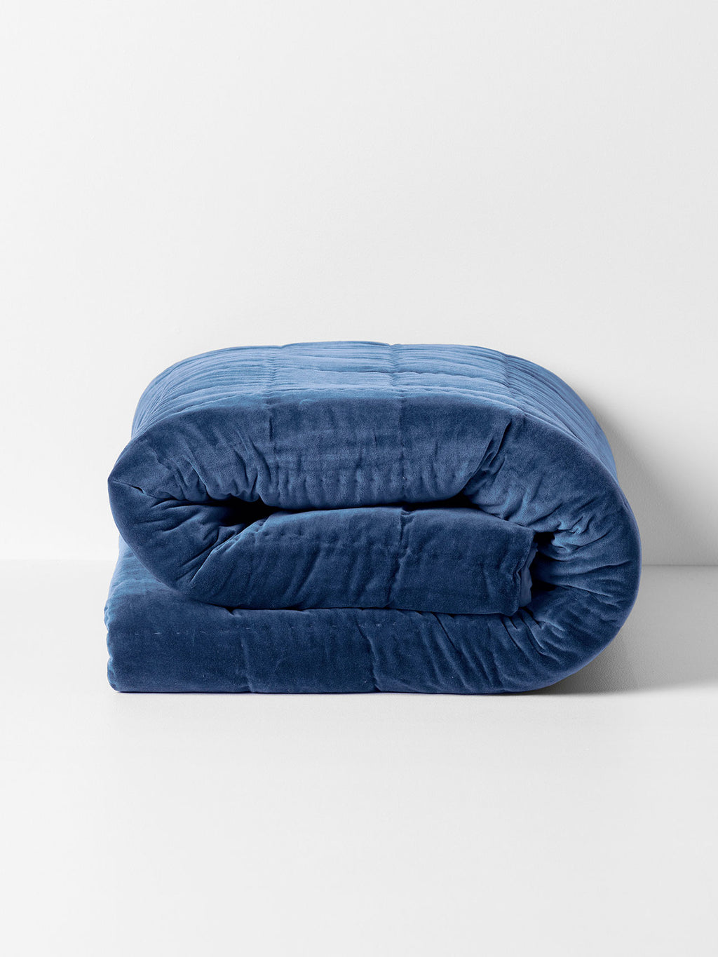 Luxury Velvet Coverlet in Royal