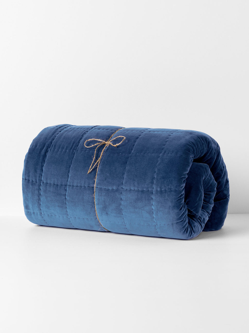 Luxury Velvet Coverlet in Royal