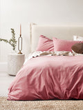 Luxury Velvet European Pillowcase in Orchid