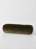 Luxury Velvet Bolster in Caper