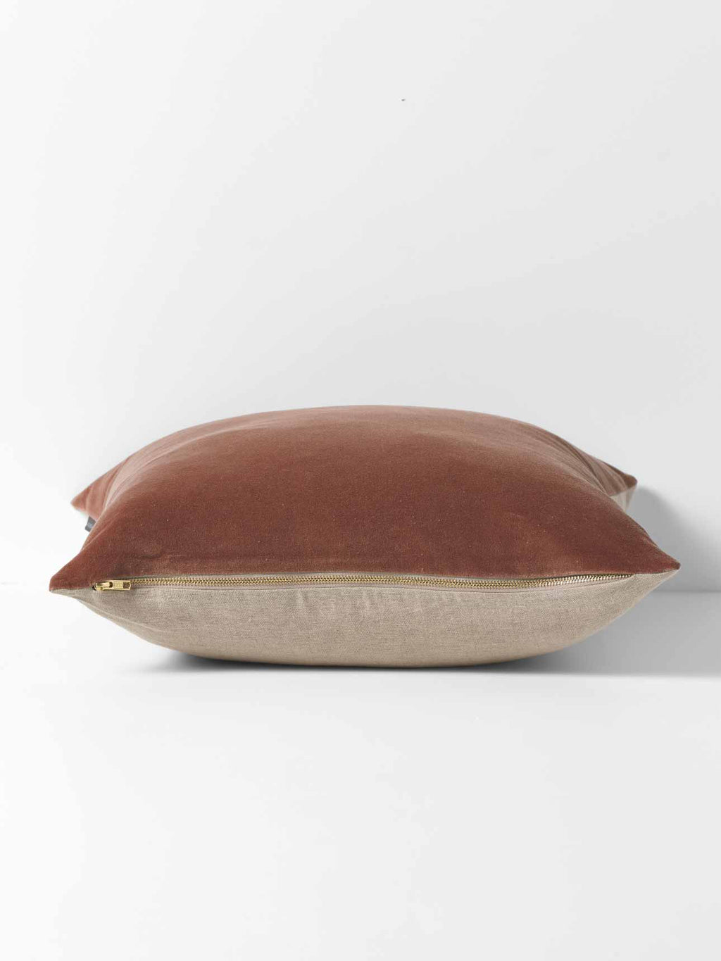 Luxury Velvet Square Cushion in Clove