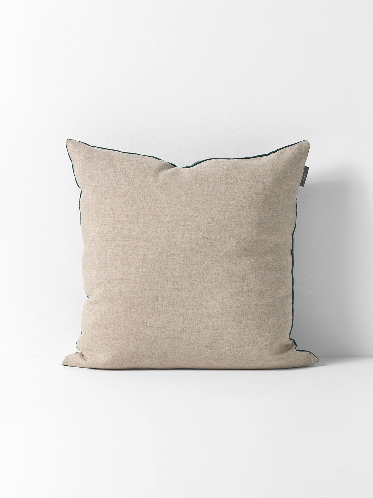 Luxury Velvet Square Cushion in Forest Night