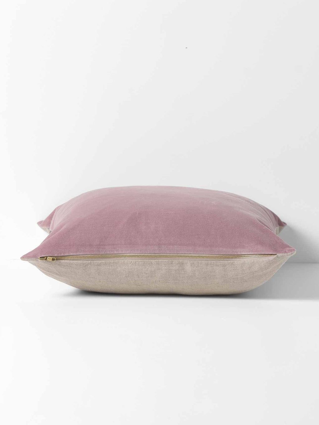 Luxury Velvet Square Cushion in Heather