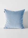 Luxury Velvet Square Cushion in Powder Blue
