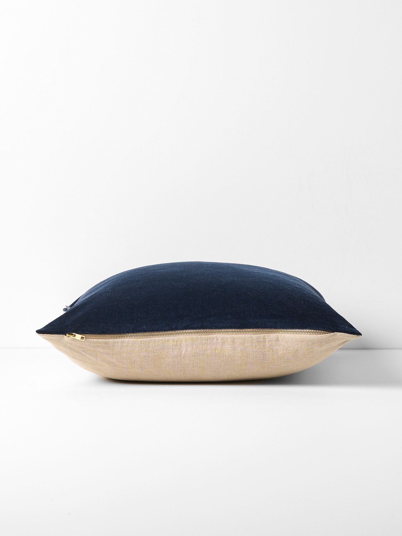 Luxury Velvet Square Cushion in Slate