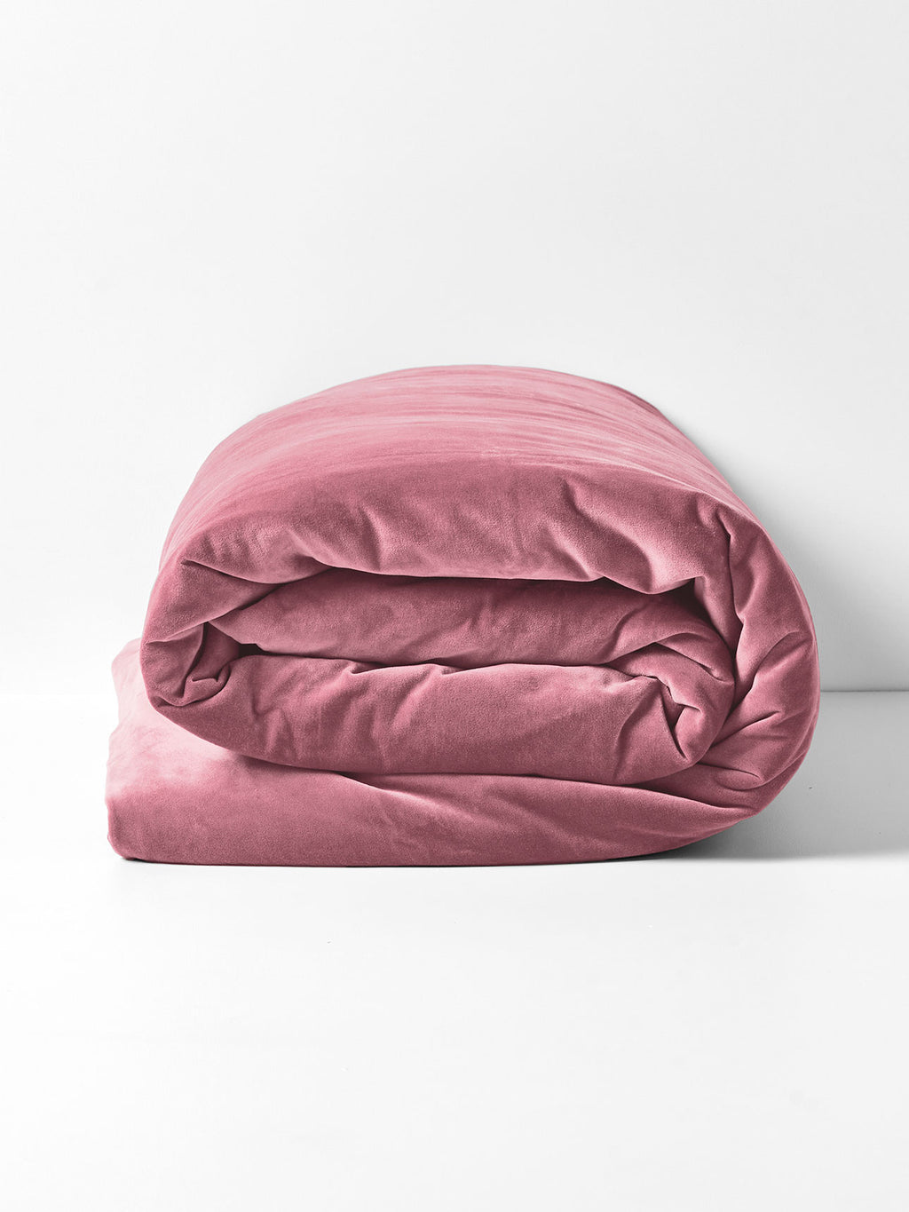 Luxury Velvet Quilt Cover in Orchid