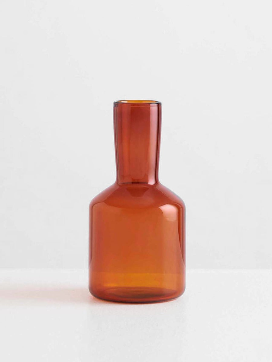 Carafe & Glass in Amber
