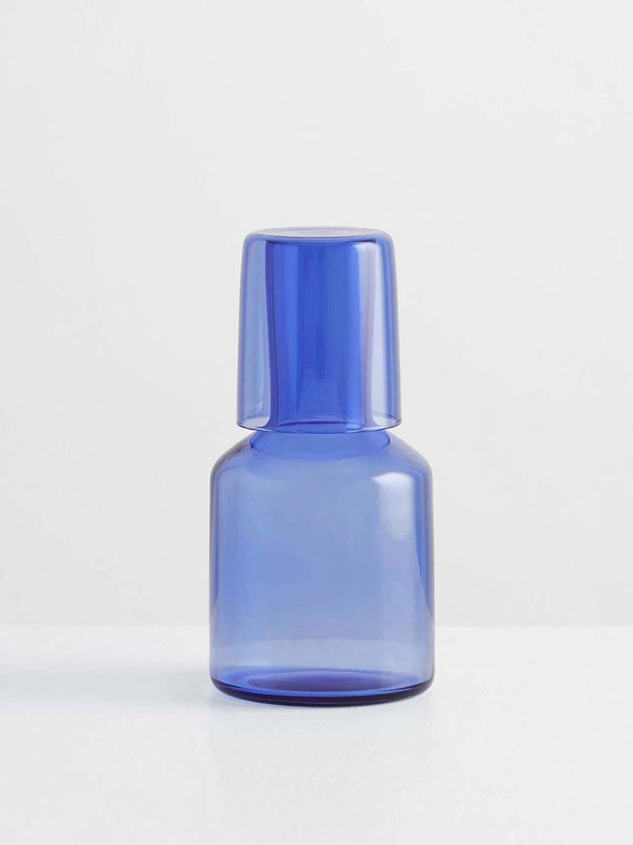 Carafe & Glass in Azure