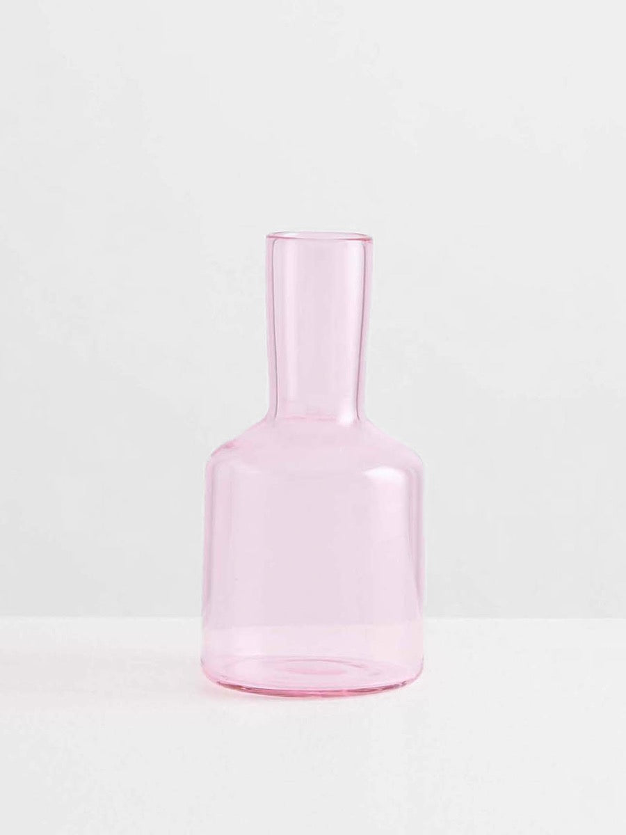 Carafe & Glass in Pink