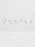 Pomponette Coupe Set in Clear