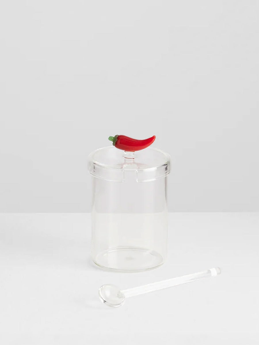 Crispy Chilli Oil Jar & Spoon