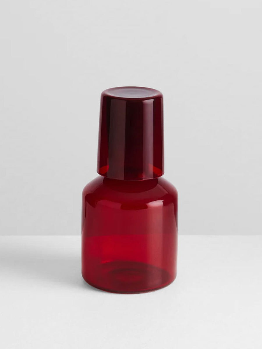 Carafe & Glass in Rouge