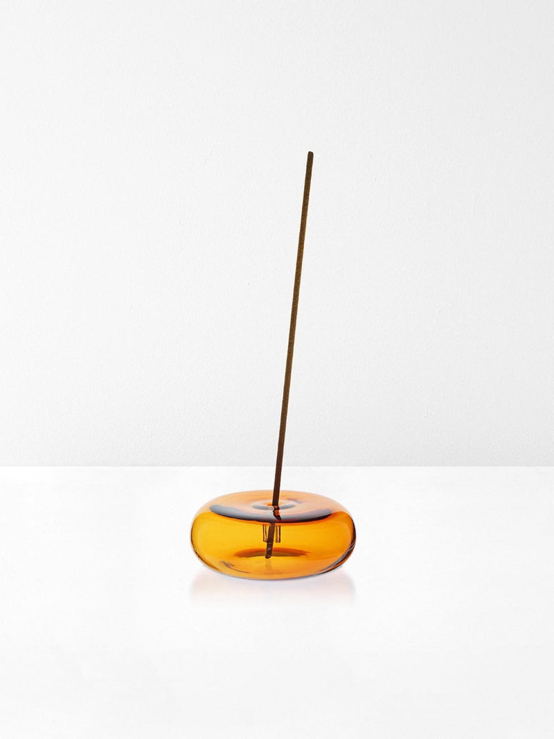 Le Galet Incense Holder in Amber