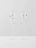 Pomponette Flute Set in Clear