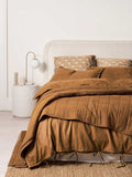 Maison Vintage Coverlet in Cinnamon