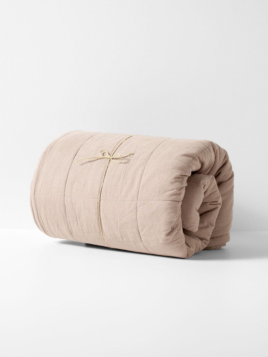 Maison Vintage Coverlet in Nude