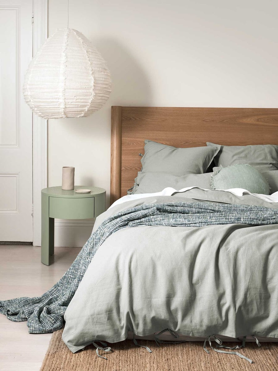 Maison Vintage Coverlet in Limestone