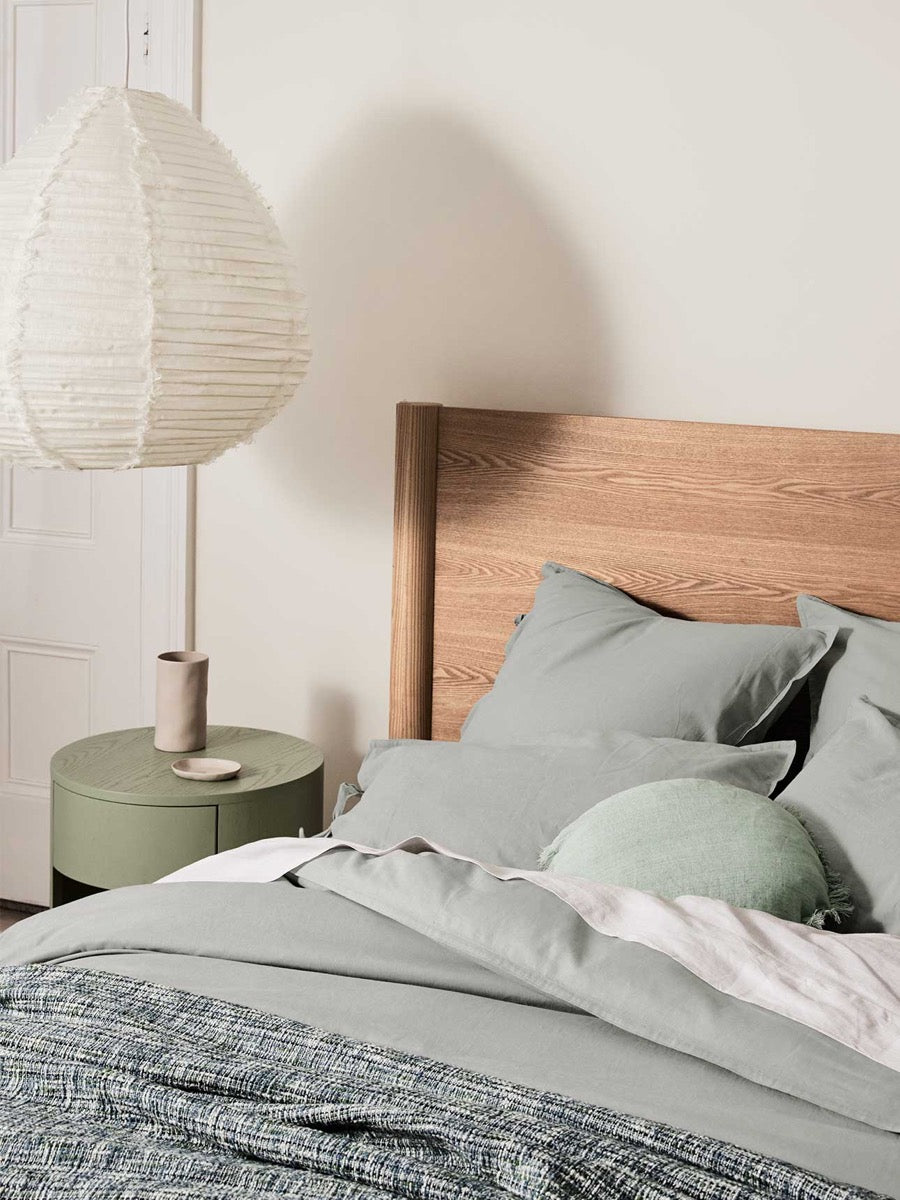 Maison Vintage Standard Pillowcase in Limestone