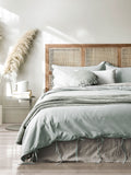 Maison Vintage Quilt Cover in Mineral