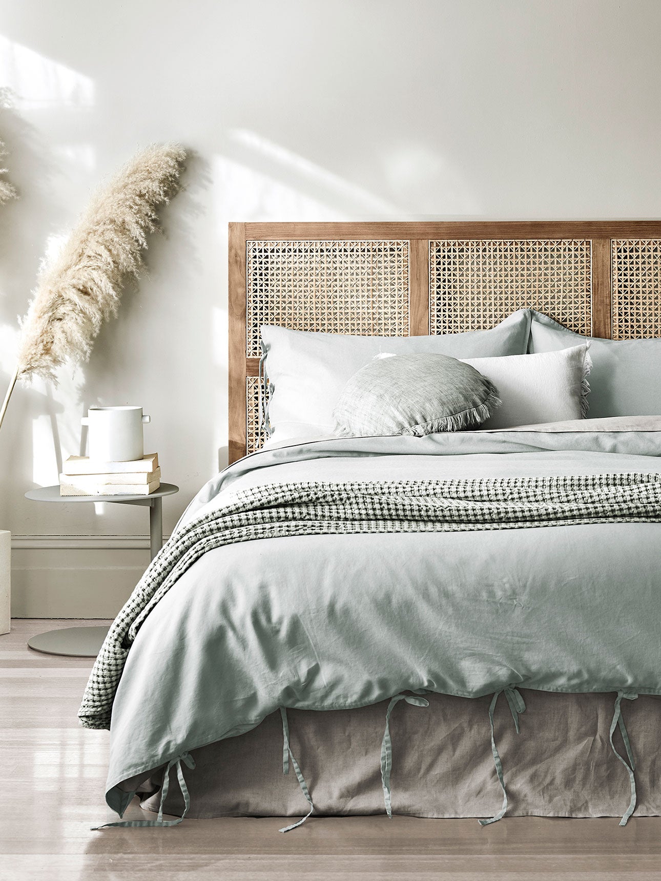Maison Vintage Quilt Cover in Mineral