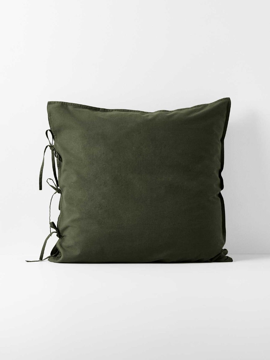 Maison Vintage European Pillowcase in Forest